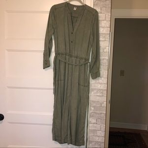 Army Green Jumpsuit